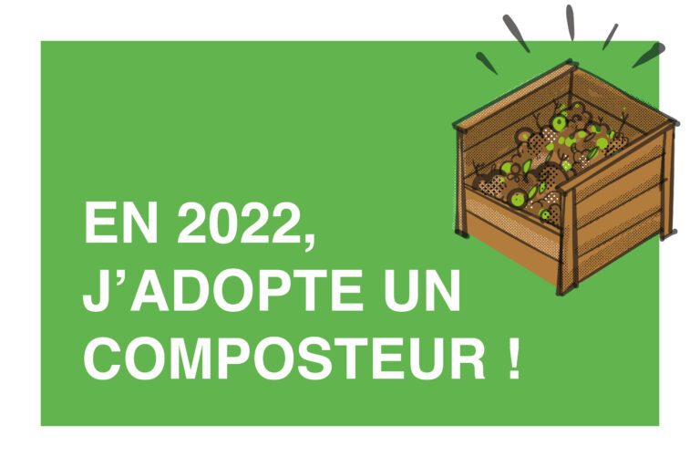 En 2022, j&rsquo;adopte un composteur !
