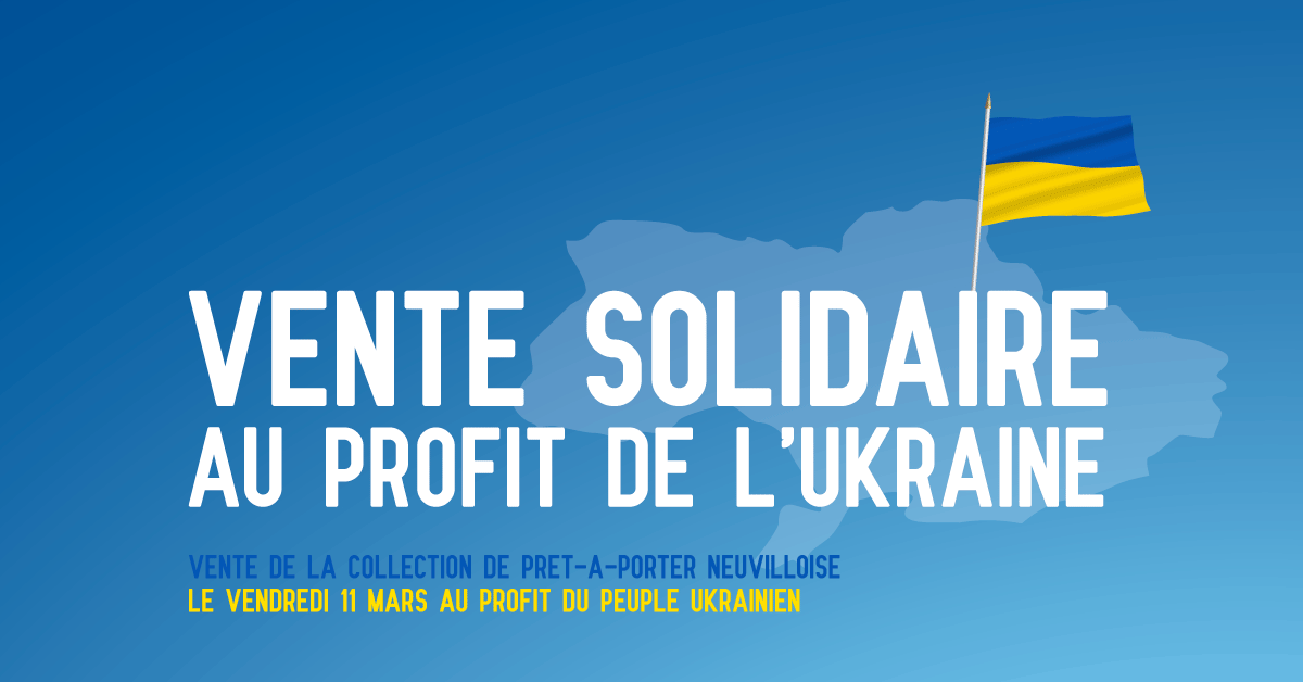 Vente solidaire au profit de l&rsquo;Ukraine