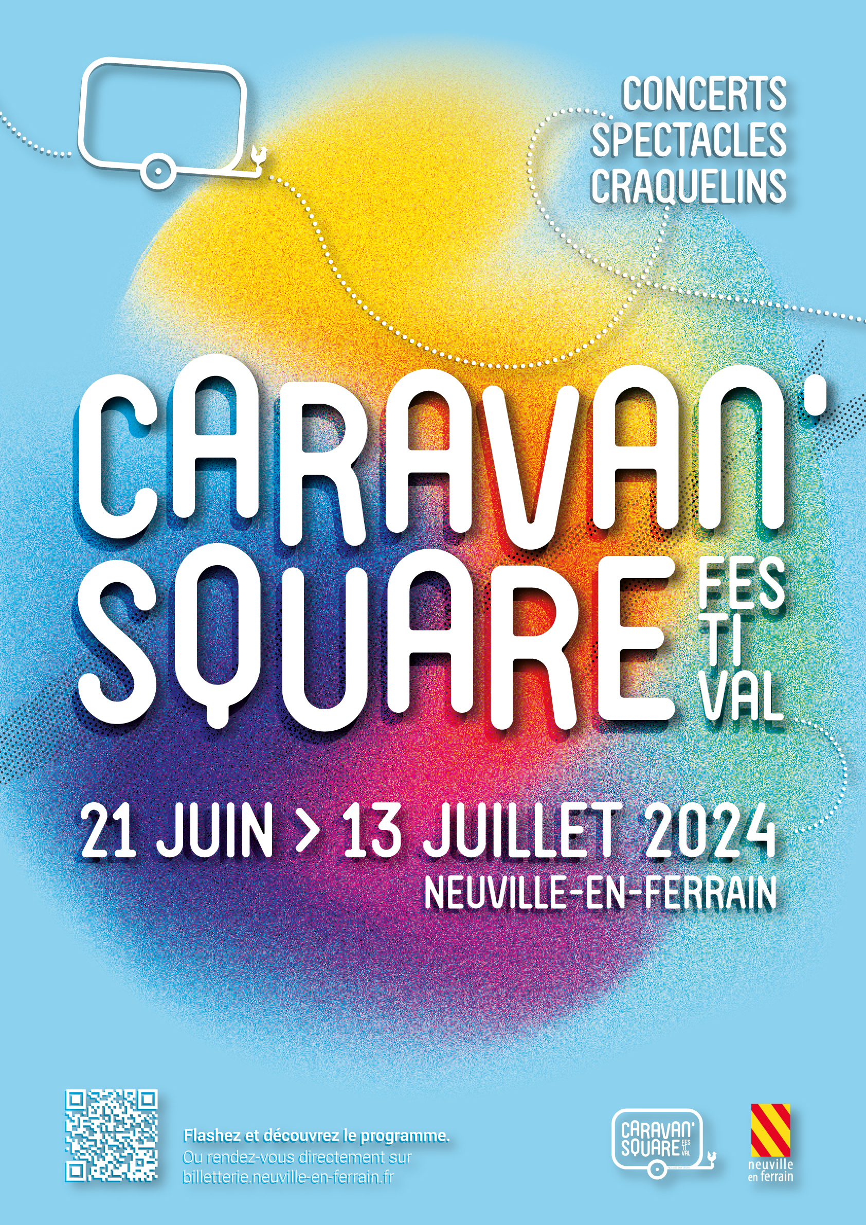 Le baptême de Mélodie<br>en ouverture du Caravan’Square Festival