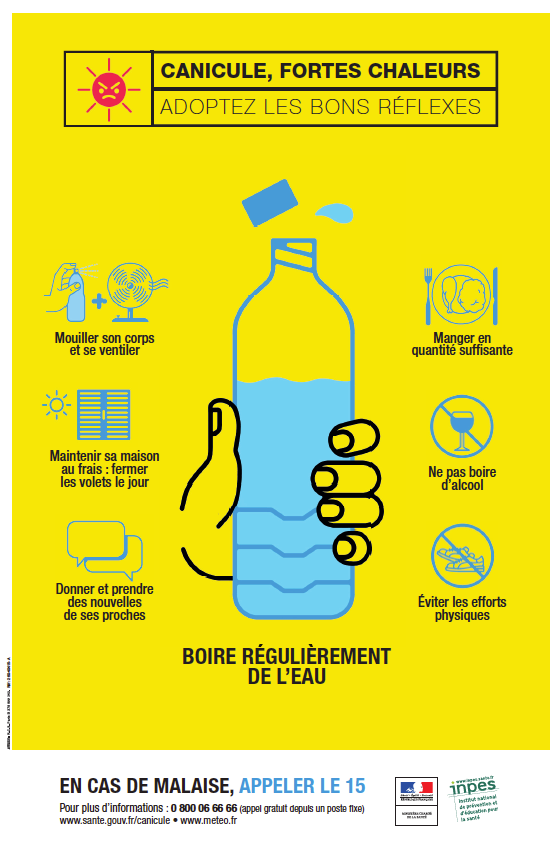 Canicule : personnes vulnérables, faites-vous connaître !