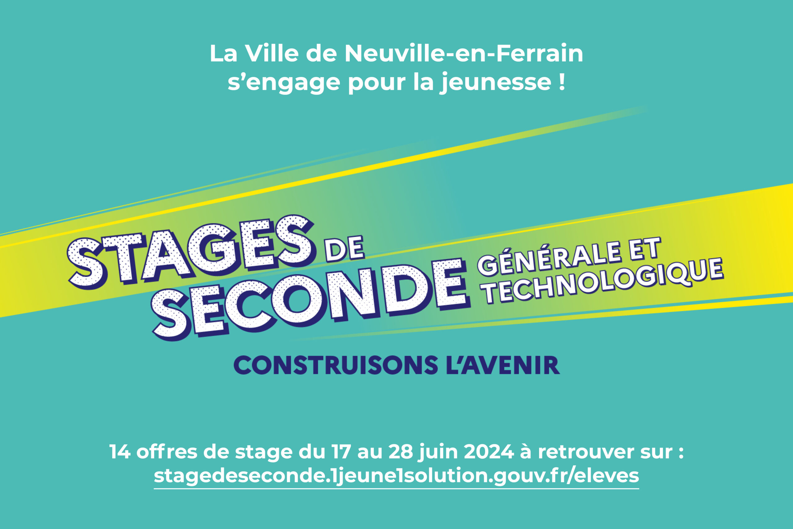 Stages de seconde : la Ville s’engage pour la jeunesse