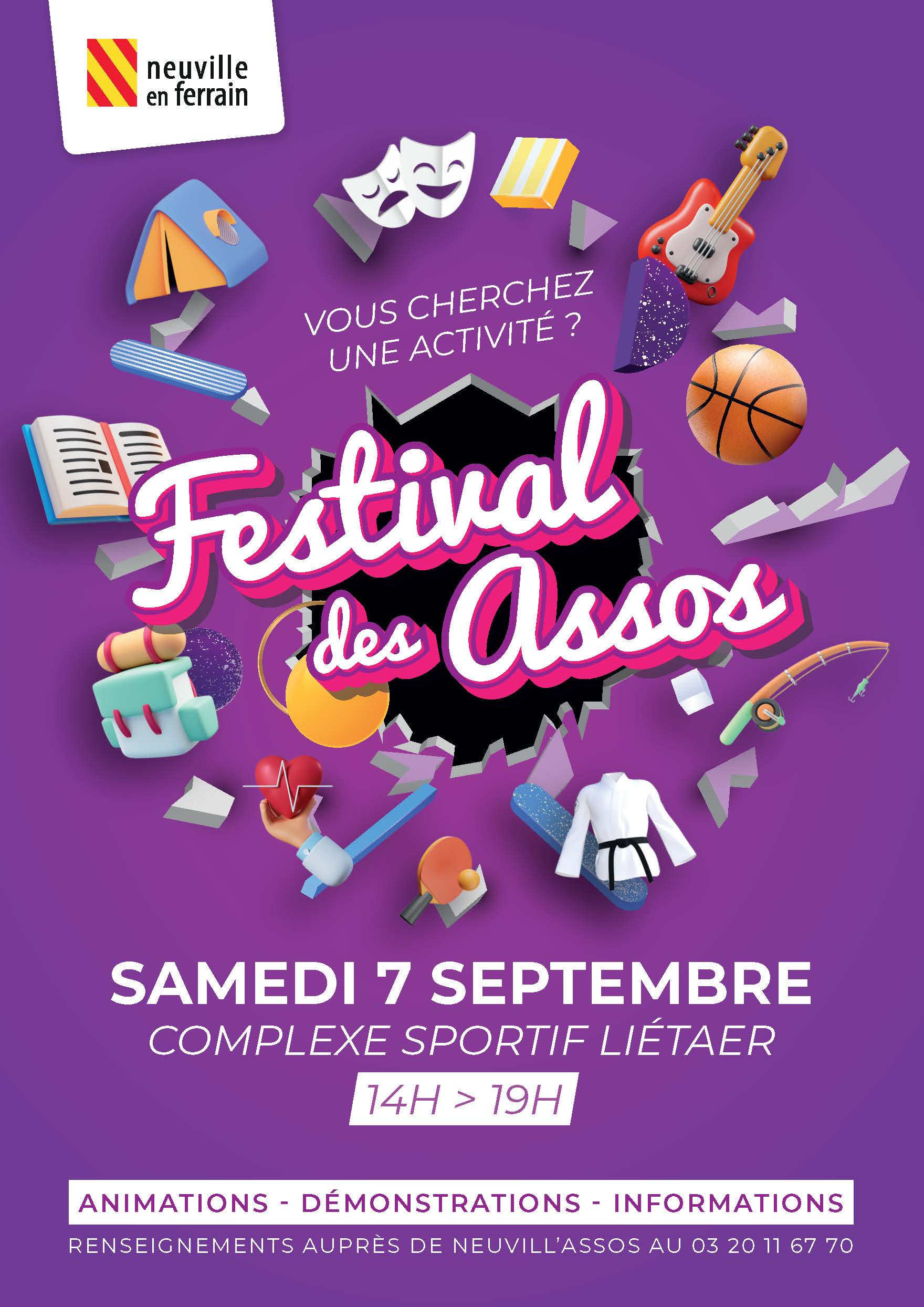 Les associations neuvilloises font leur festival !