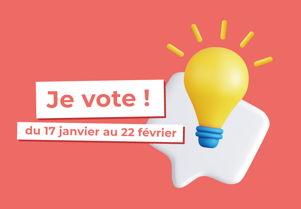 Budget participatif : ouverture des votes !