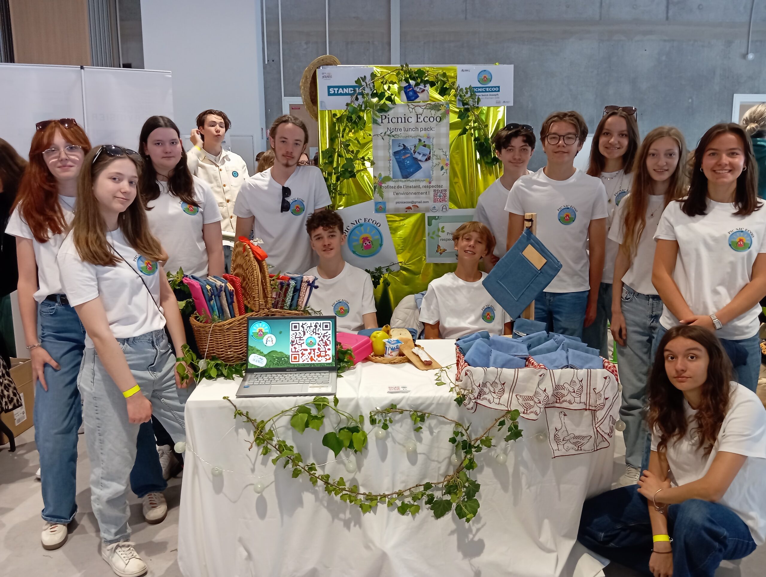 La mini-entreprise Picnic Ecoo des collégiens de Saint-Jo&rsquo; récompensée !